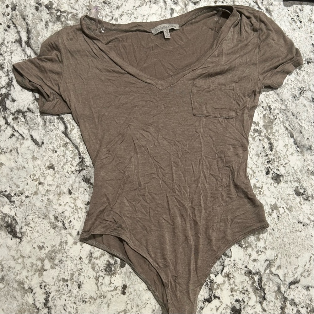 V cut body suit